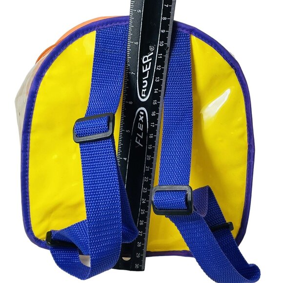 Crayola Clear Small Backpack And Unused 64 Crayon Box With Retired And Tarnished - Picture 11 of 14